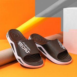 Men's slippers black